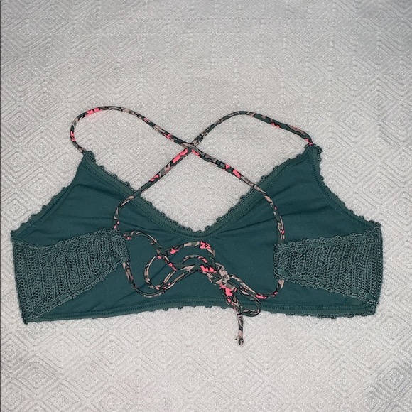 teal bikini top - Picture 2 of 2